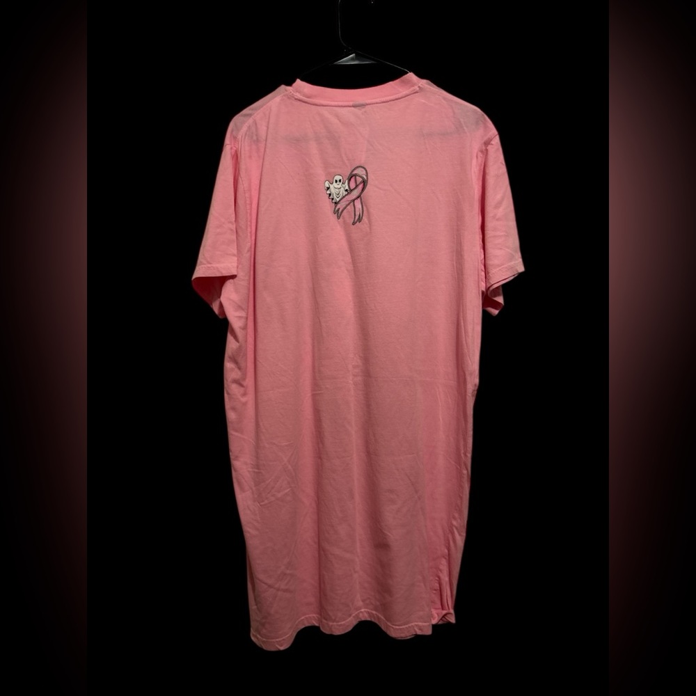 Simply Southern NWT Spooky Strong Ghost Cheetah Print Breast Cancer Awareness XL - Picture 6 of 6